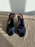 Plateau Sandaletten Tommy Hilfiger Damen, blau Berlin - Lichtenberg Vorschau