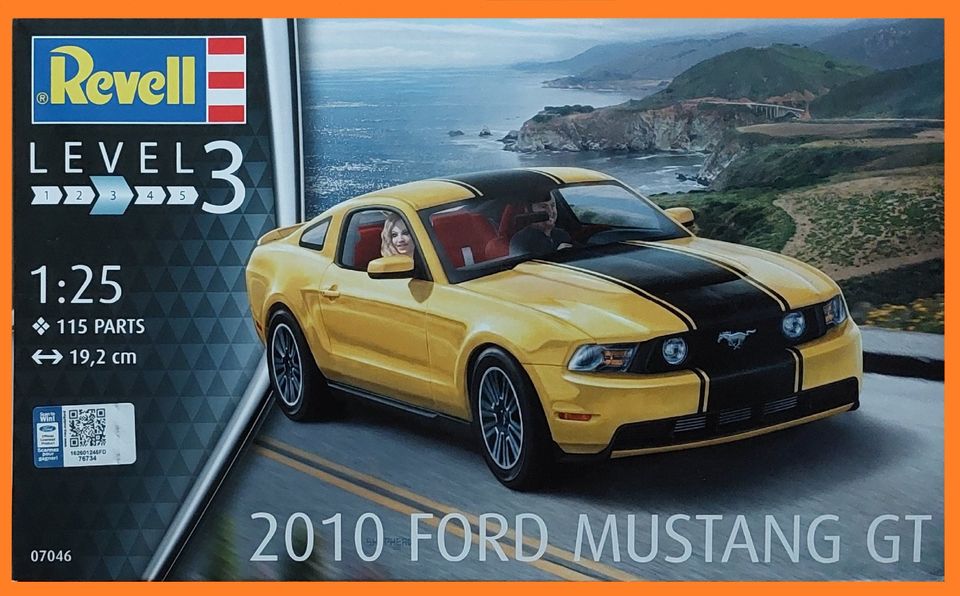 2010 Ford Mustang GT 1:25 Revell 7 Euro Preissenkung!!! in Mettmann