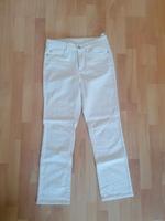 Weiße Straight Leg Jeans Neu Hessen - Bürstadt Vorschau