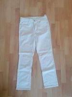 Weiße Straight Leg Jeans Neu Hessen - Bürstadt Vorschau