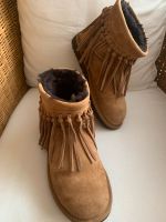 UGG Boots braun 37 Leder Hessen - Bürstadt Vorschau