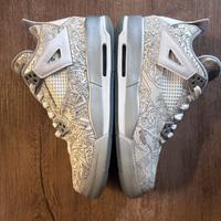 Air Jordan 4 Laser GS Retro high OG low Nike white black Niedersachsen - Bad Pyrmont Vorschau