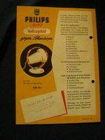 Prospekt  Philips Ultraphil 50er Jahre Prospekt Größe Din A 5 * Nordrhein-Westfalen - Kirchlengern Vorschau