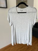 Zara Shirt Damen hellgrau Sommer kurzarm Edel Blogger Business S Bayern - Gröbenzell Vorschau