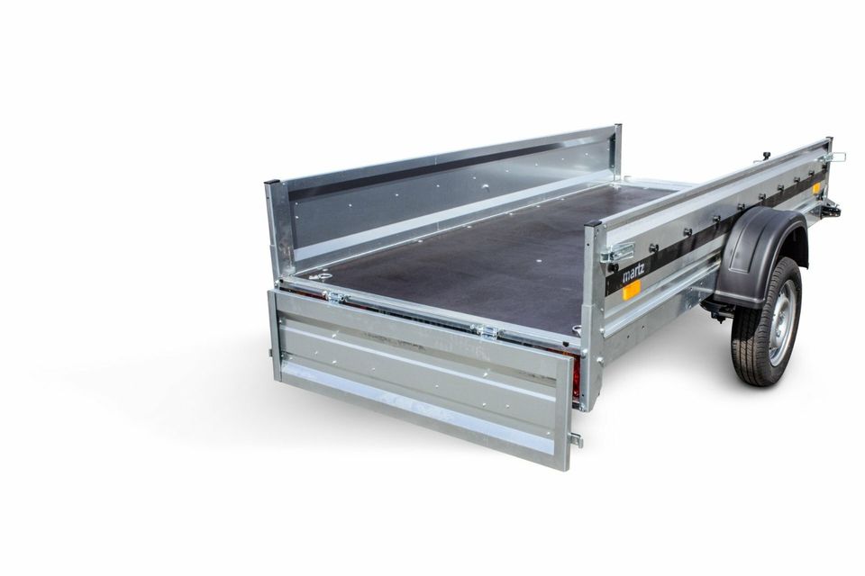 Martz 264 x 126x 90cm 750 kg ungebremst mit ABS-Deckel in Edling