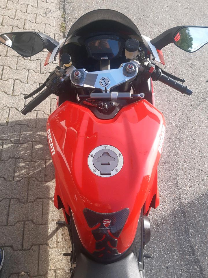 Ducati 1198 in Waltenhofen