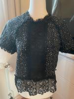 Zara Women Shirt Bluse Spitze Strick schwarz Gr. M Nordrhein-Westfalen - Willich Vorschau