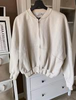Zara Sweatshirtjacke Reisverschluss L oversize Pullover beige Brandenburg - Senftenberg Vorschau
