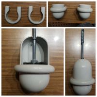 HEWI Grau, 2x Becher u. Halter, Toiletten - Bürstenhalter Niedersachsen - Wolfsburg Vorschau