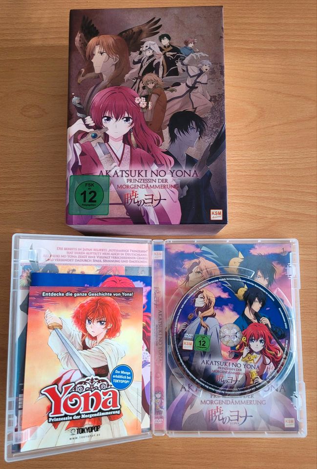 Akatsuki no Yona Vol.1+Box DVD Anime/Manga in Niestetal