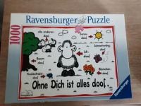 Puzzle 1000 Teile von Ravensburg,  gebraucht Niedersachsen - Wilhelmshaven Vorschau