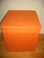 4 x Sitzbox 40 x 40 x 45 cm faltbar Deckel gepolstert orange Bayern - Kolbermoor Vorschau