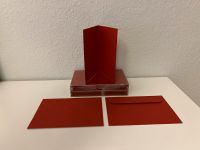 20x Rote C6 Briefumschläge / Kuverts + Klappkarten Essen - Rüttenscheid Vorschau