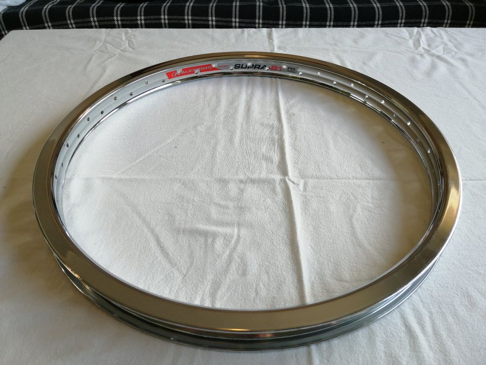 ALEXRims Supra B1 Pro BMX Felge Rim 20" 48H chrome NOS neu in Neunkirchen-Seelscheid