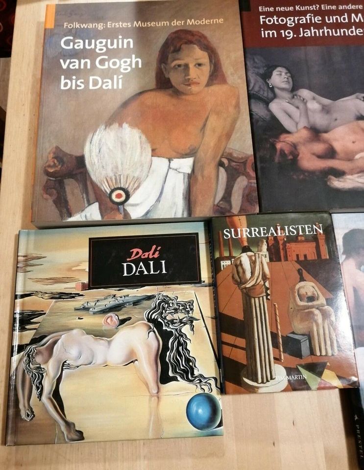 Bücher (5) von Dali, Gauguin, van Gogh, Surrealisten usw-SETPREIS in Neuendettelsau