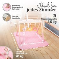 Holz Spielbogen für Babys mit Spielmatte & Spielzeug NEU! Baden-Württemberg - Karlsruhe Vorschau