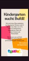 Bfd/FSJ für Kita gesucht. Stuttgart - Stuttgart-Süd Vorschau