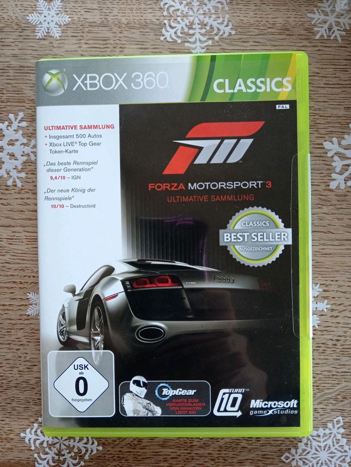 XBOX 360 Spiel Forza Motorsport 3 in Kempten