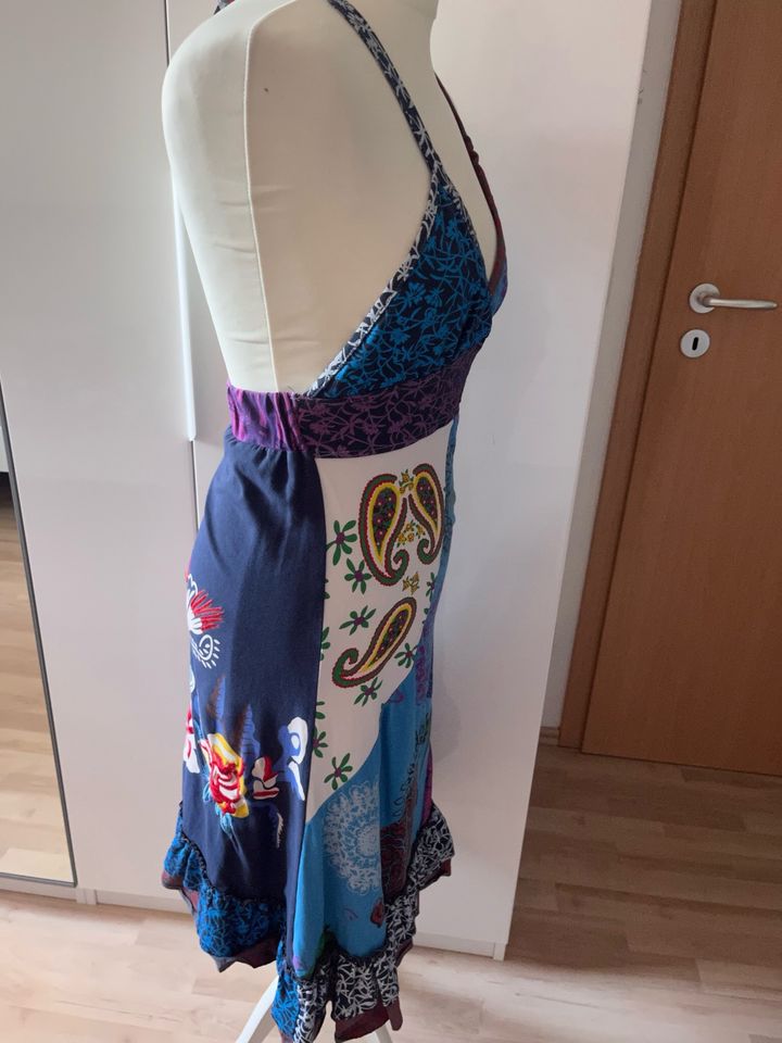 Tolles buntes Sommerkleid Neckholder in Leipzig