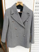 Mango Winterjacke Wollmantel Kurzmantel Cabanjacke Grau Wolle Baden-Württemberg - Mötzingen Vorschau