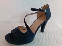 Graceland Sandalen Pumps Blau Velours Gr. 40 Rheinland-Pfalz - Bodenheim Vorschau