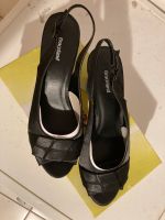 Graceland Pumps Sandalen Peeptoe 40 schwarz NEU Niedersachsen - Stade Vorschau