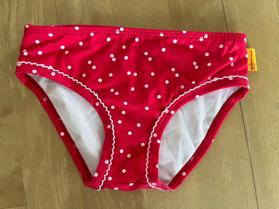 Steiff Bikini Badeanzug pink/rot weiße Punkte Gr.110 NEU! Süß:-) in Göppingen