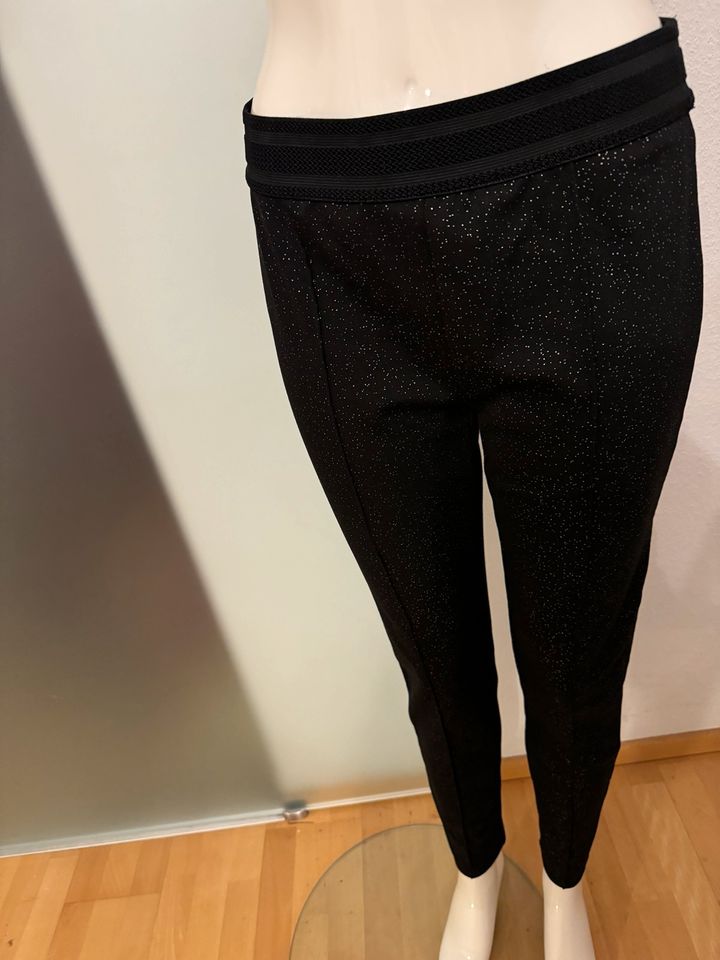 Hose Leggins mit Glitze , Gummiband Gr 38 40 L in Heilbronn