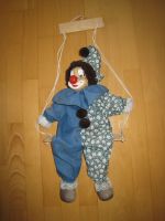 Marionette Clown Porzellangesicht 50 cm groß Bayern - Schwarzenbach a d Saale Vorschau