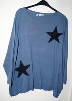 blauer Pullover Sterne Gr.56/58 bpc Nordrhein-Westfalen - Sankt Augustin Vorschau