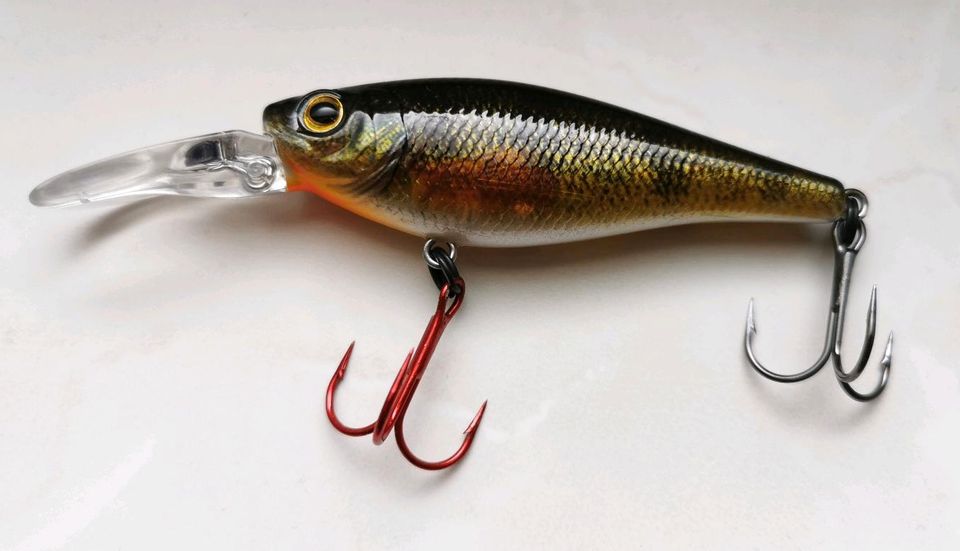 SPRO Ikiru Shad 70 LL Perch Wobbler Twitchbait in Schöneiche bei Berlin