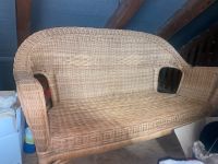 Rattan/Weiden  Sofa Baden-Württemberg - Biberach an der Riß Vorschau