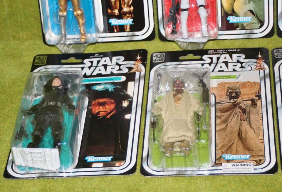 Star Wars Black Series 40 Anniversary Hasbro Wave Set Case Figur in Düsseldorf