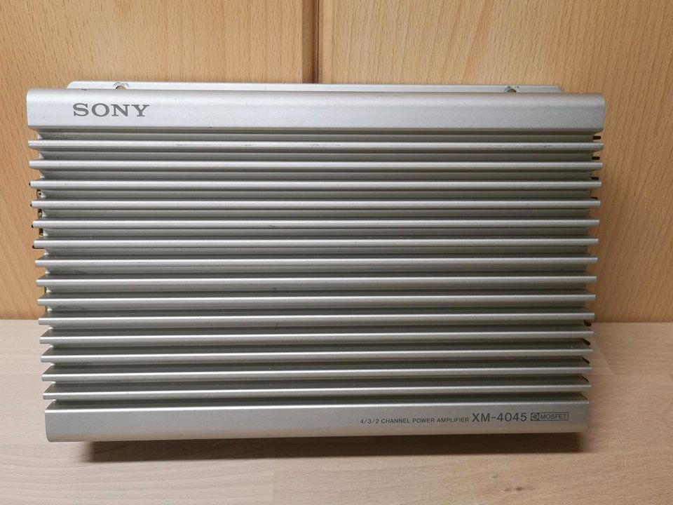 Sony Endstufe Verstärker 4 x 40 Watt , Car Hifi, Amplifier in Stockelsdorf