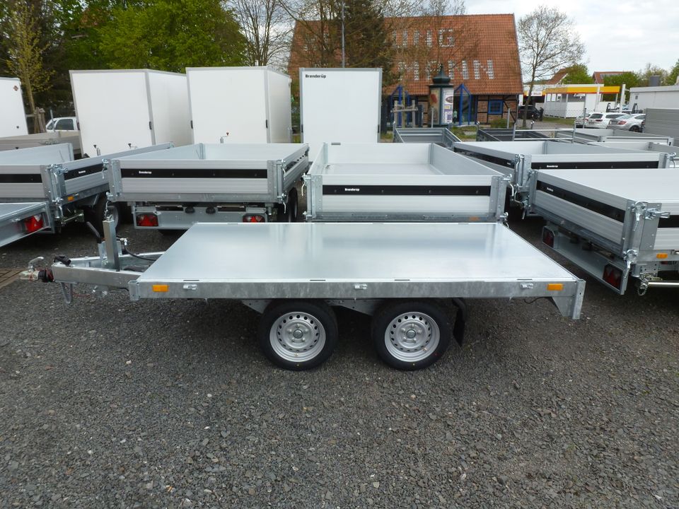 Rückwärtskipper Kipper 2700 Kg NEU SARIS 276x150x30 cm H-Gestell in Breitenworbis