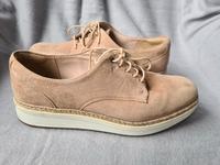 Clarks Plateau Loafer Sneaker Gr.41 Veloursleder Inkl.Versand Nordrhein-Westfalen - Langenfeld Vorschau