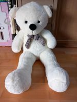 Großer Teddybär weiß 100cm Neu!! Hessen - Wiesbaden Vorschau