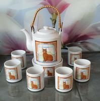 Teeservice mit Katzenmotiv Niedersachsen - Clausthal-Zellerfeld Vorschau