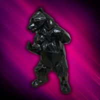 Design Figur 3D Bär Deko Haus Garten Statue schwarz Gaming Room Niedersachsen - Lingen (Ems) Vorschau