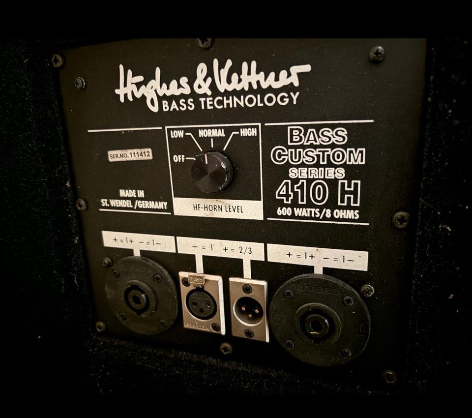 Bass Box 410 h Hughes & kettner in Schöllkrippen