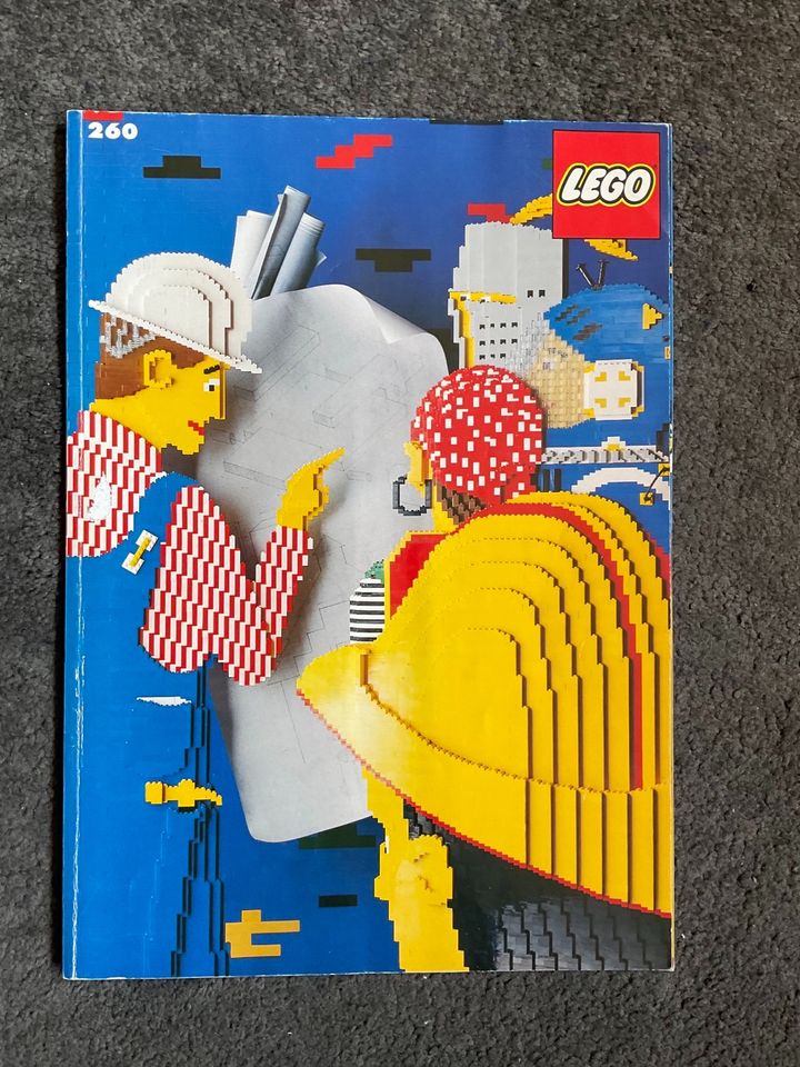 Lego 260 Bauanleitung Heft 1990 Retro ohne Sticker❗️guter Zustand in Ronshausen