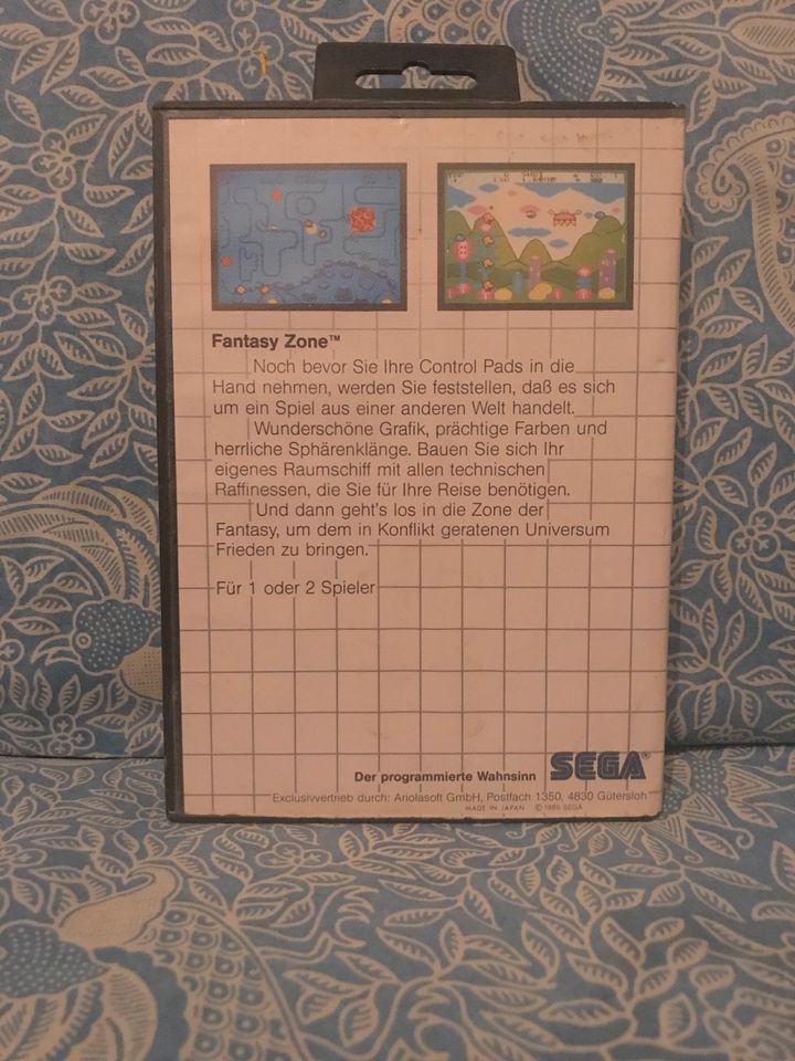 Fantasy Zone Sega Master System Spiel in Hamburg