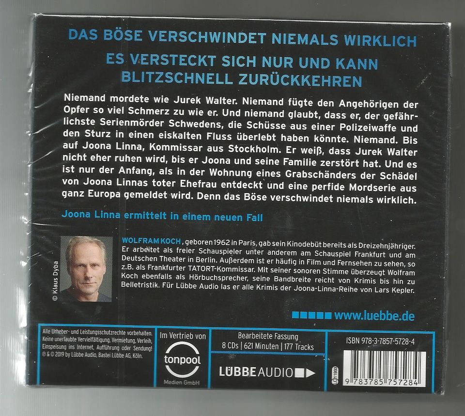 Lars Kepler - Lazarus - Hörbuch - NEU in OVP in Wuppertal