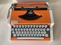 Retro Schreibmaschine, OLYMPIA ORION 2000 DE LUXE, weiß/ orange Nordrhein-Westfalen - Minden Vorschau