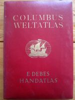 Columbus Weltatlas - E. Debes Handatlas (1950) Baden-Württemberg - Tübingen Vorschau