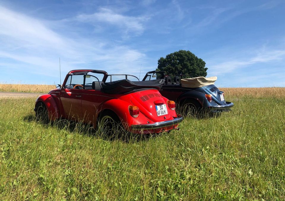 VW Käfer Cabrio Oldtimer Hochzeitsauto Brautauto mieten in Much