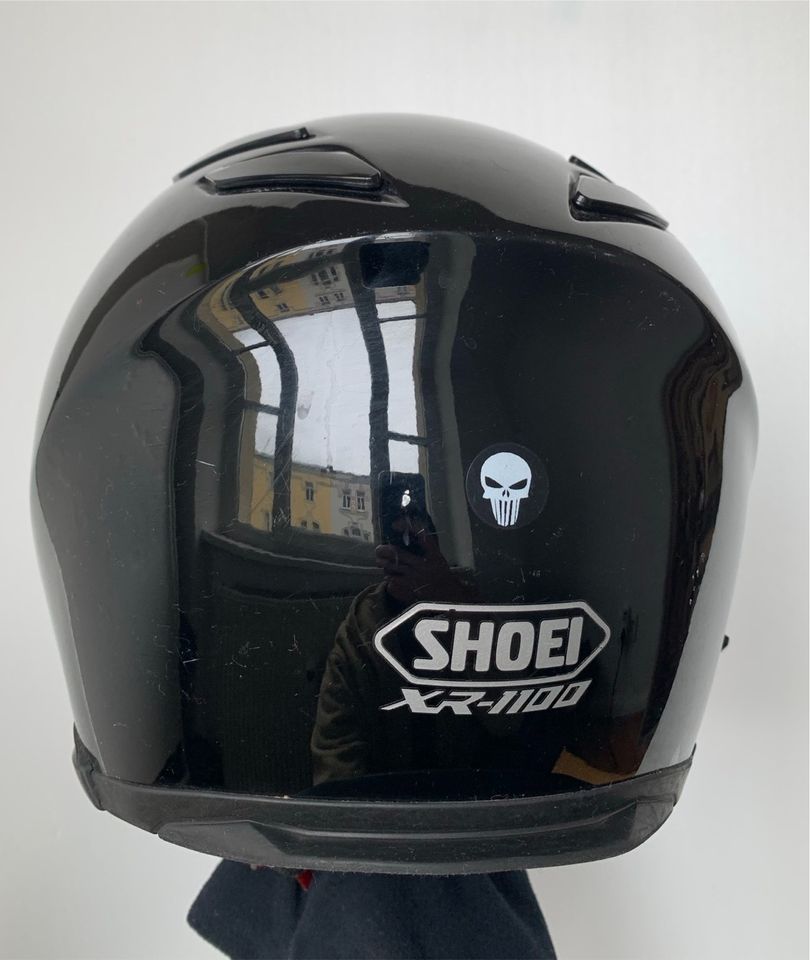 Shoei XR1000 Motorradhelm Gr. M in schwarz + klares Visier in Weimar