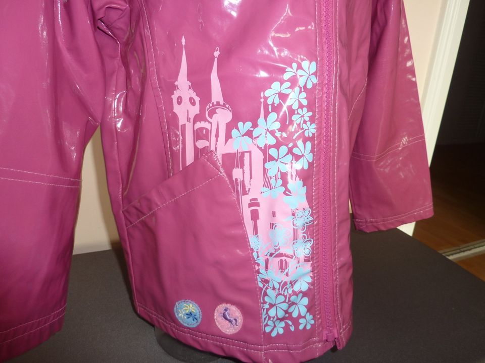 Regenjacke Jacke 116 Disney Princess Mädchen rosa lila violett in Husum