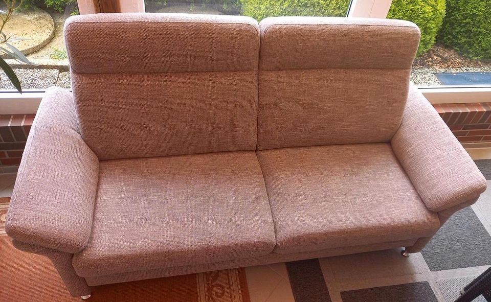 Sofa Garnitur 2,5-2-1, Couchgarnitur, Stoff Beige in Ihlow