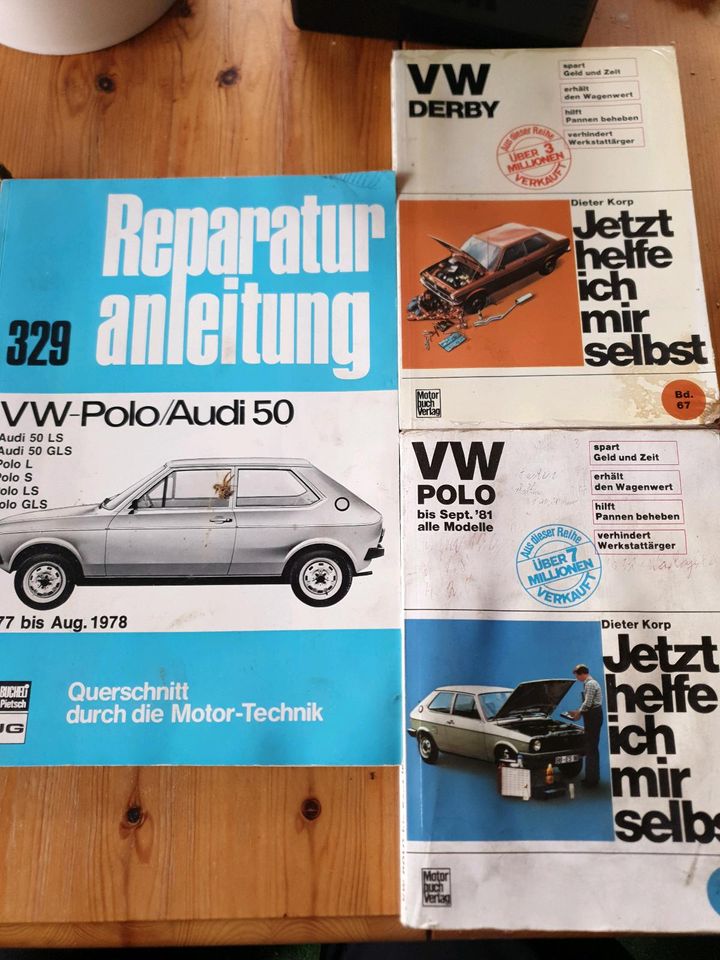 reperatur anleitung jetzt helfe ich selbst vw polo derby audi 50 in Kamen